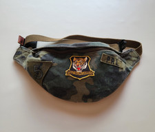 POLO Ralph Lauren SlingBag Canvas Camo Green Tiger Patch Freedom Seekers USRL picture