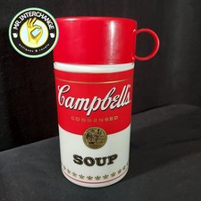 Vintage 1998 Campbell's Soup Can-Tainer 11.5oz Insulated Thermos w/ Cup picture