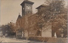 RPPC Postcard Rehobeth ME Church Frankford  Philadelphia PA 1909 picture