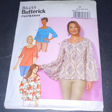 Butterick B6455 Very Easy Women’s Top Sewing Pattern Contemporary Original picture