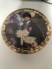  Empty Harry Potter Kelsen round cookie tin Hogwarts express  picture