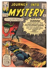 Journey Into Mystery 91 1963 Marvel Comics VG 4.0 1st Valkyries 3rd Loki Thor picture