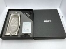 Unused Auth ZIPPO 2005 Limited Edition Fuel Bottle Design Lighter & Ashtray Set picture