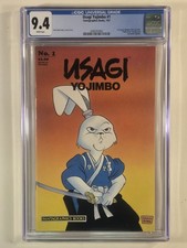 Usagi Yojimbo #1 CGC 9.4 First Print 1987 1st In Own Title 🔥  picture