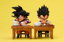 League Studio Son Goku Vegeta Eating Resin Figurine WCF Model in stock picture