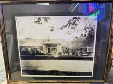 DUNDEE Michigan RPPC Monroe County Photo Gas Pump Trucking picture