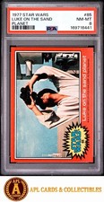 1977 Star Wars Luke On The Sand #85 Planet PSA 8 picture