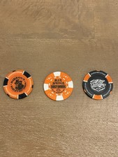 Harley Davidson Poker Chip Missouri Lot of 3 Dealership MO Collection Chips picture