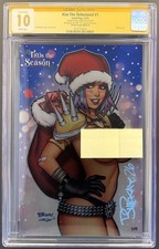KIM THE DELUSIONAL #1 CGC 10 SS BILL MCKAY TIS THE SEASON METAL /5 NOT 9.8 POP 1 picture