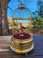 Antique German Griesbaum / UKA Singing Bird Cage - Restored - See Description  picture
