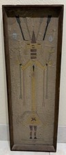 Antique Southwest Indian Sand Painting 1920s-1930s 25”x9” picture