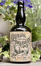 RARE INDIANAPOLIS AMARA HOLLAND BITTERS CURE ORGINAL PAPER LABEL 1880S INDIANA picture