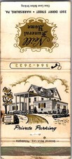 Neill Funeral Home Harrisburg PA Vintage Matchbook Cover 5MM26-2 picture