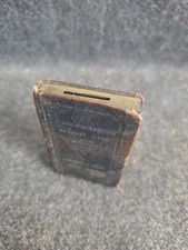 Vintage Book Shaped Bank Advertising Tin. Miss Valley Trust Co. St Louis. Rare picture
