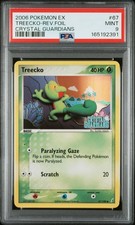 Pokemon Treecko Reverse Holo Crystal Guardians 67/100 PSA 9 picture