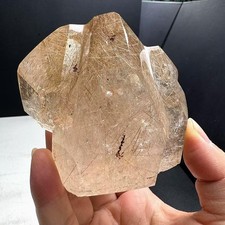 560g Natural hair crystal quartz freeform specimen energy healing picture