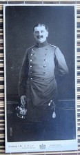 German Imperial Senior Officer. C. Ruf, Court photographer 1907 Cabinet Portrait picture