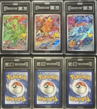 Treecko Torchic Mudkip  Pokemon First Partner Series 3 3x Lot All Tag 10 PSA # picture