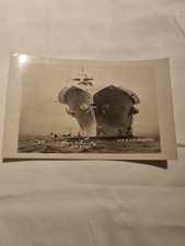 RARE VINTAGE Postcard U.S.S. Lexington U.S. Navy Aircraft Carrier USA 1925 picture