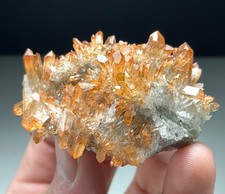 SUPERB QUARTZ WITH HEMATITE INCLUSIONS FROM SMEDJEBACKEN, SWEDEN picture