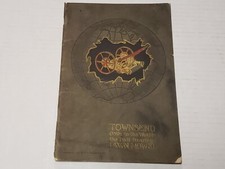 Vintage Townsend's Ball Bearing Lawn Mower Booklet - S.P. Townsend Co picture