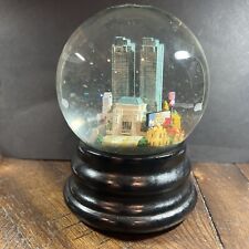 Vintage 80’s Saks Fifth Avenue Fort Worth Snow Globe Deep In The Heart Of Texas picture
