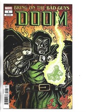 BRING ON THE BAD GUYS DOOM # 1 * KEVIN EASTMAN VARIANT * MARVEL COMICS picture