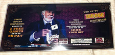 Kenny Rogers The Gambler slot machine glass / replacement parts Top glass IGT picture