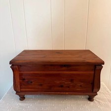 Antique 1920s Royal Line Chattanooga TN Miniature Cedar Chest Salesman Sample picture