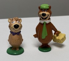 Vintage Yogi Bear & Boo Boo Applause Toy Figures Hanna-Barbera 1990 Lot of 2 picture