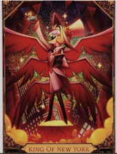 NYCC 2026 PSA HAZBIN HOTEL LUCIFER KING OF NEW YORK PROMO CARD picture