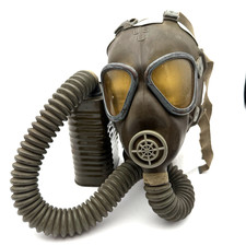 VTG WW2 US Army M3 Goodyear 1942 Gas Mask Lightweight Service M1A1 Canister USA picture