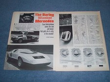 1969 Mercedes C111 Coupe Vintage Info Article 