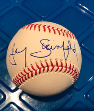 JERRY SEINFELD Autographed PSA Authenticated OMLB Baseball, FULL SIGNATURE, RARE picture