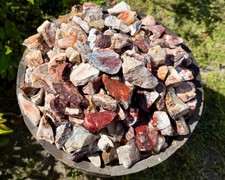 Crazy Lace Agate Rough Natural Stones Wholesale Bulk Lots (Raw Agate Crystals) picture
