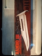 Rambo III (Master Cutlery) Knife. W Sheath & Poste Numbered Sig Ed. 2104/5000 picture