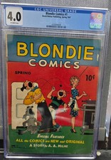 BLONDIE COMICS MONTHLY #1   CGC 4.0   McKAY PUBLISHING 1947 picture