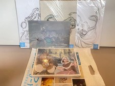The Art of Disney book clear file folder original art sheet picture