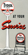 1930's Tydol Flying A Gasoline Advertising Ink Blotters Veedol Motor Oils picture