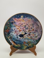 Vintage Franklin Mint Limited Edition Plate By Bill Bell 