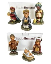 Complete VTG 1999/2000 Goebel Studio Berta Hummel Nativity Scene- 6 Pieces W/Box picture