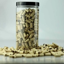 500 PCS Natural Unrefined Pre-Rolled Filter Tips | Ø8mm | Filter Tips for Mos... picture