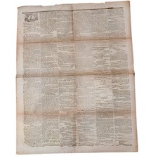 Vintage CIVIL WAR 1864 Richmond Newspaper Siege Petersburg Virginia Confederate picture