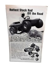 1971 Rupp Ruppster Off Road Buggy Go Kart Vintage Advertising Print picture