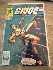 1984 MARVEL COMICS GI JOE #21 VF- 1st PRINT STORM SHADOW SNAKE EYES SILENT ISSUE picture