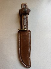 RARE VINTAGE SCHRADE USA UNCLE HENRY 165UH PROSPECTOR RIGID HUNTING KNIFE picture
