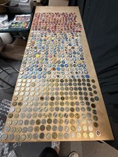 HUGE Lot of 585 Vintage Casino Chips & Tokens Las Vegas Obsolete Limited Ed picture