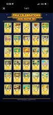 30th Anniversary Pikachu Card Complete Set 30 Cards Pokemon All Fresh Pulls picture