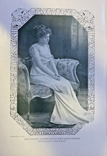 1909 Vintage Magazine Illustration Actress Mary Boland picture