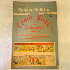 Sunday Bulletin Comic Book The Collectable Comics #29 Oct 11 1981 Bronze Age picture